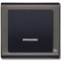 CELLİA IŞIKLI ANAHTAR FÜME-SİYAH