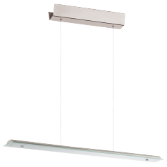 Paramo Satin Nikel Camlı Tekli Sarkıt