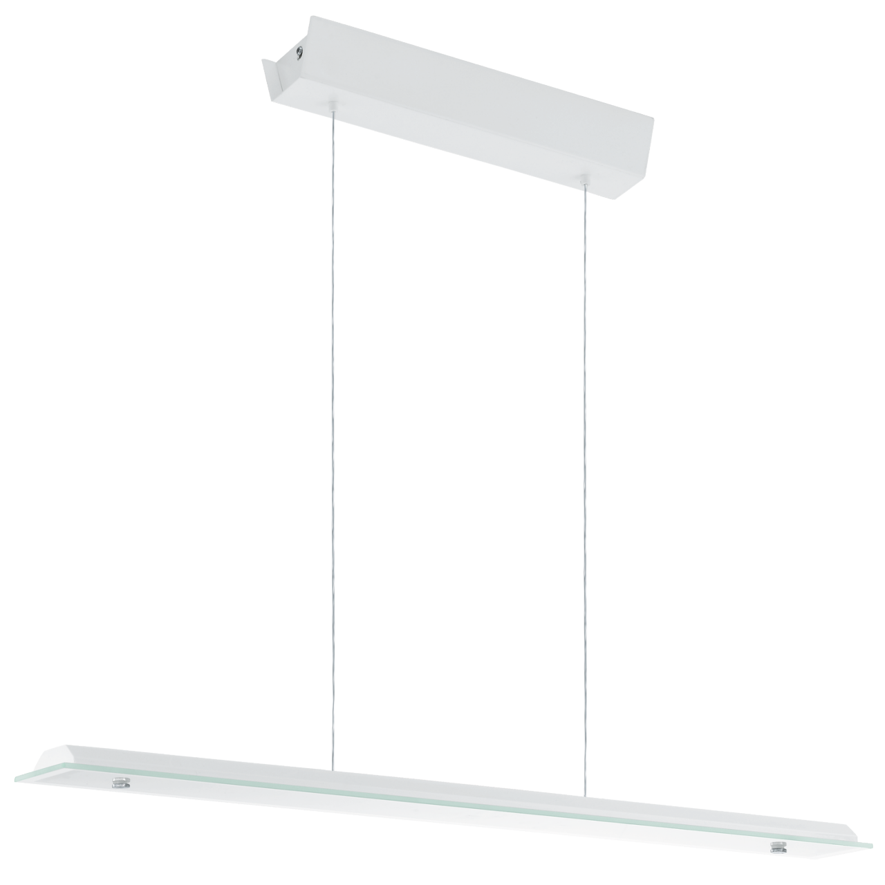 Paramo Beyaz Satin Camlı Tekli Sarkıt