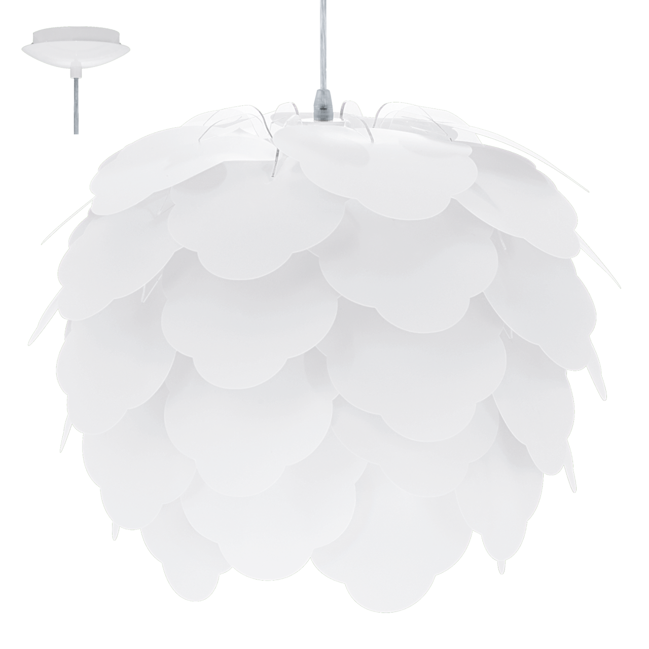 Filetta Beyaz Tekli Sarkıt