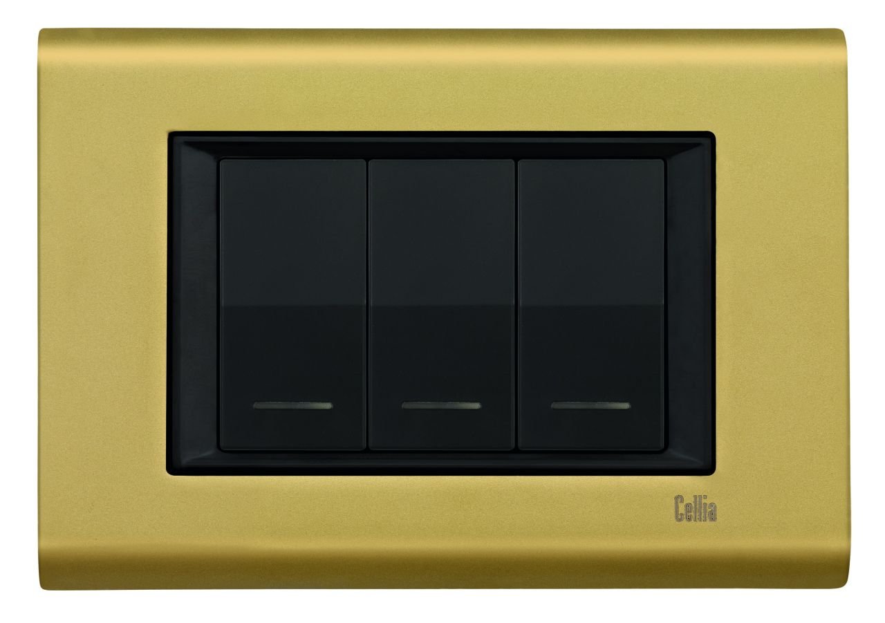 CELLİA MODÜLER MAT ALTIN / SİYAH