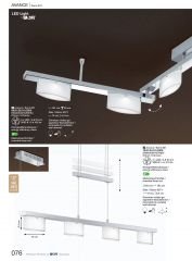 AVANCE LED 6lı Hareketli Avize