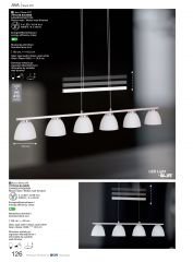 AVA LED 6lı Sarkıt Avize